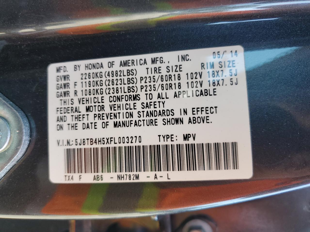 ACURA RDX TECHNOLOGY