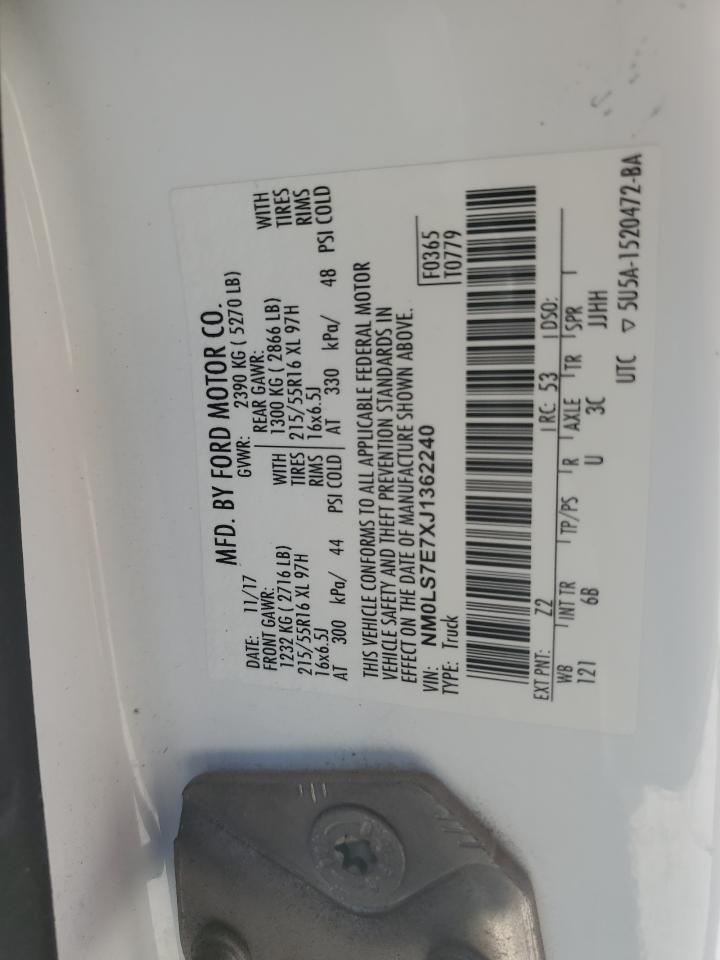 FORD TRANSIT CONNECT XL