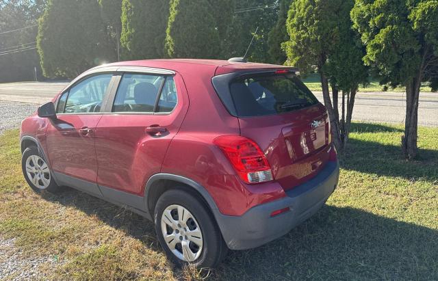 2015 CHEVROLET TRAX LS KL7CJKSB0FB111548