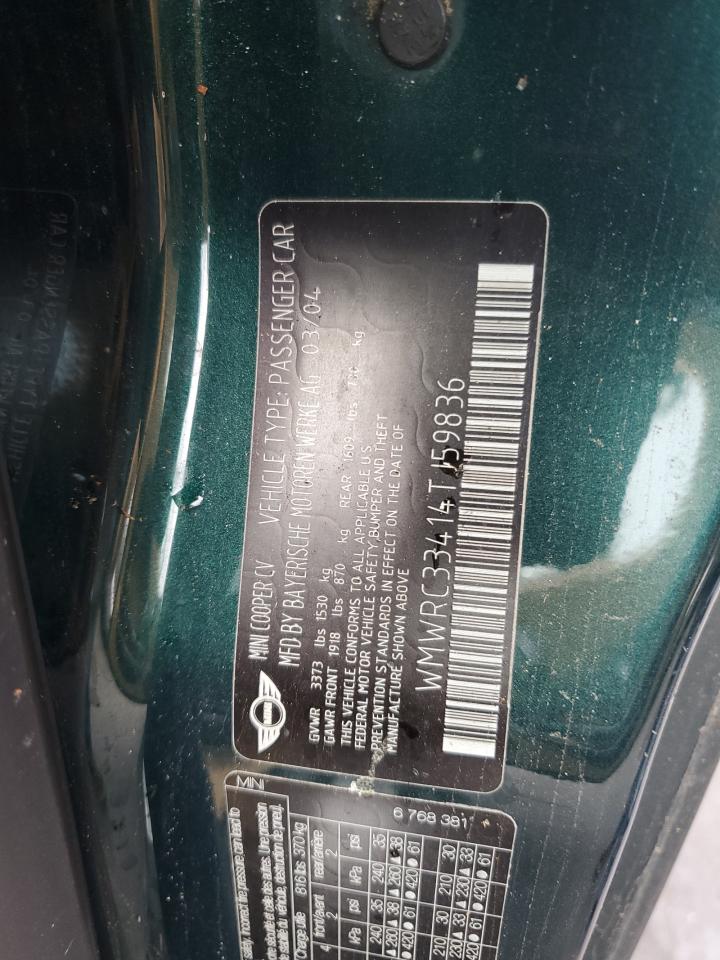 Lot #3301730357 2004 MINI COOPER