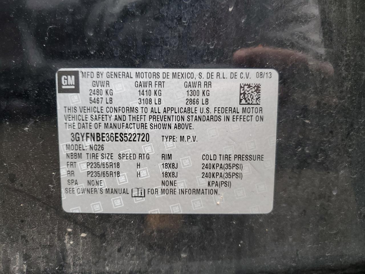 CADILLAC SRX LUXURY COLLECTION