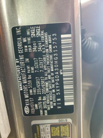 2017 KIA SORENTO LX - 5XYPGDA30HG315753