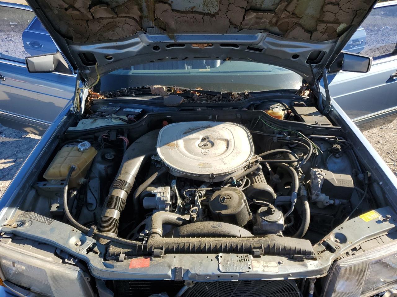 Lot #3269055045 1987 MERCEDES-BENZ 420-CLASS