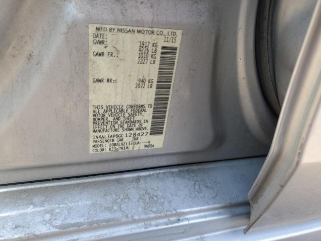 2016 NISSAN ALTIMA 2.5 #3278744621