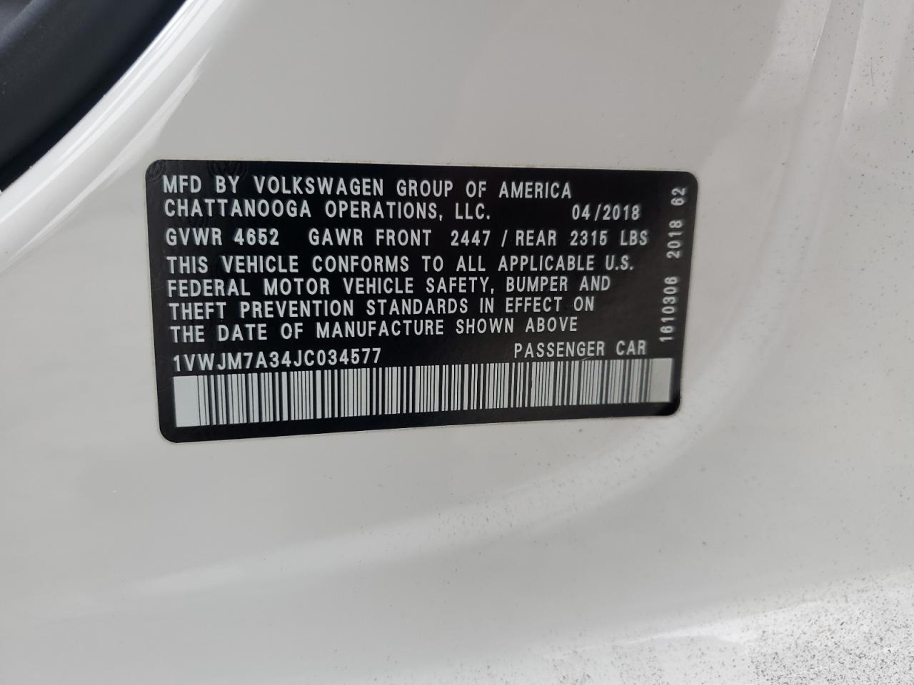 VOLKSWAGEN PASSAT GT