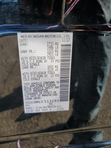 2018 INFINITI QX60 5N1DL0MM1JC513193