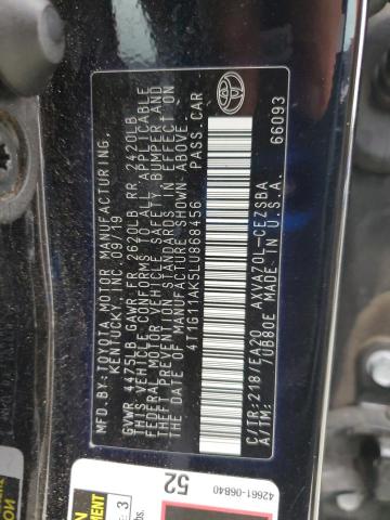 2020 TOYOTA CAMRY SE #3279579236