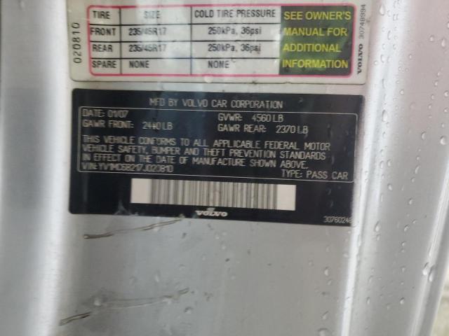 2007 VOLVO C70 T5 #3270007005