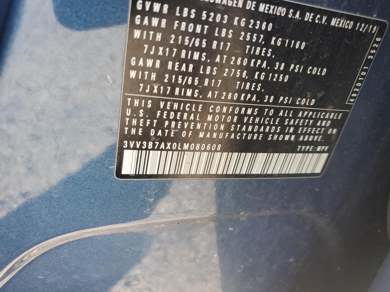 VOLKSWAGEN TIGUAN SE