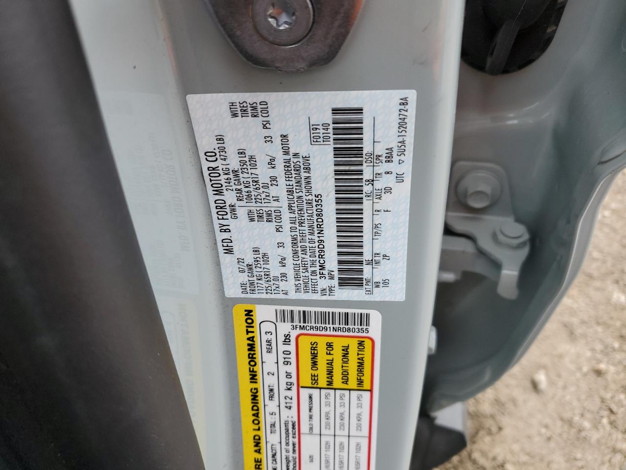 FORD BRONCO SPORT BADLANDS