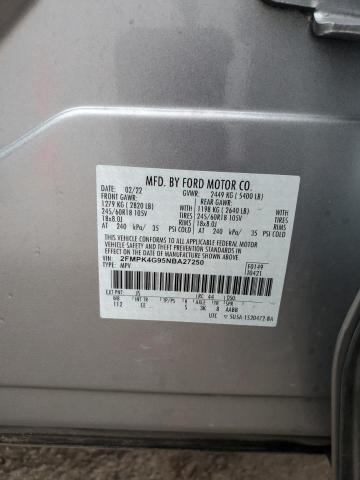 2022 FORD EDGE SE - 2FMPK4G95NBA27250