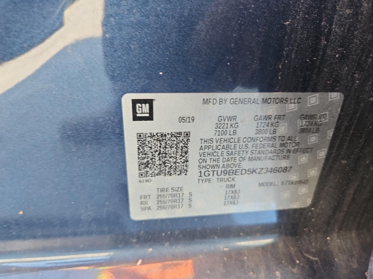 GMC SIERRA K1500 SLE