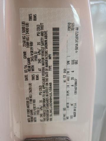 2017 LINCOLN MKC RESERV - 5LMCJ3D99HUL15848