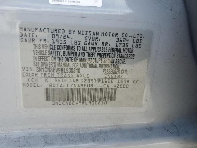 2024 NISSAN VERSA SV #3296432636