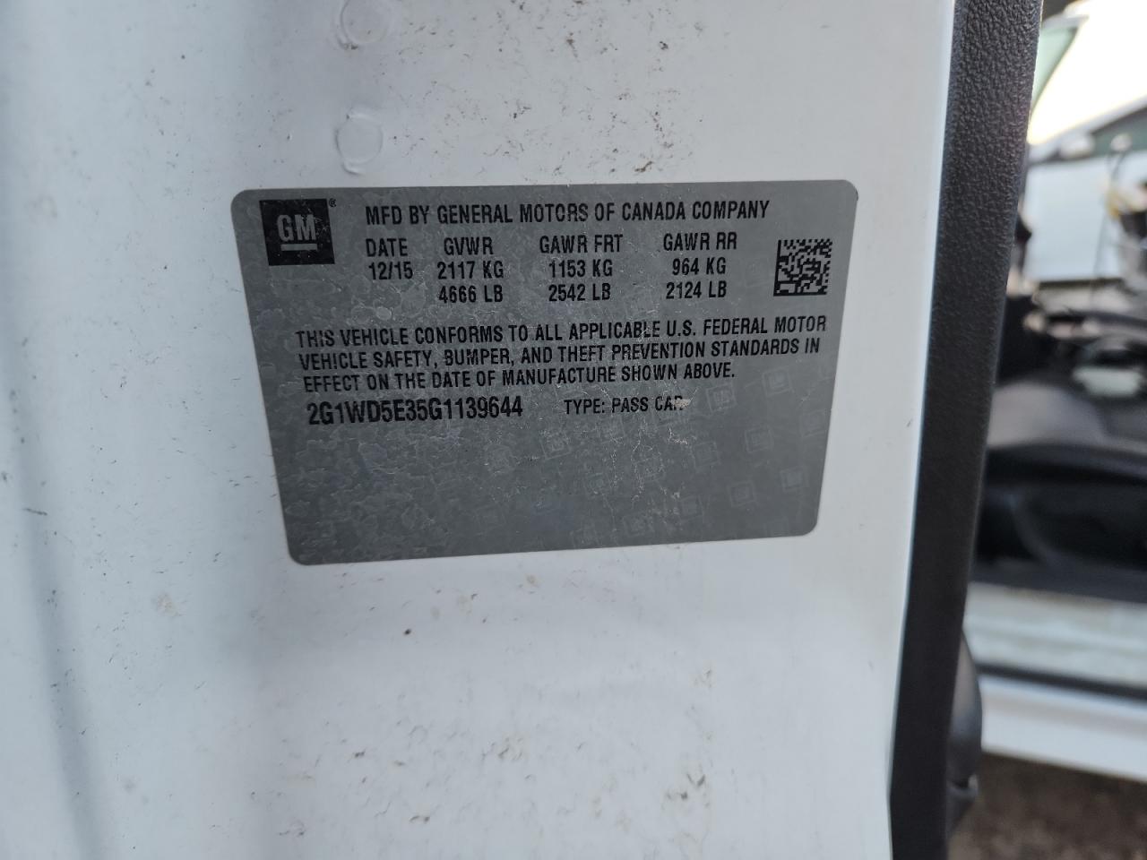 CHEVROLET IMPALA POLICE