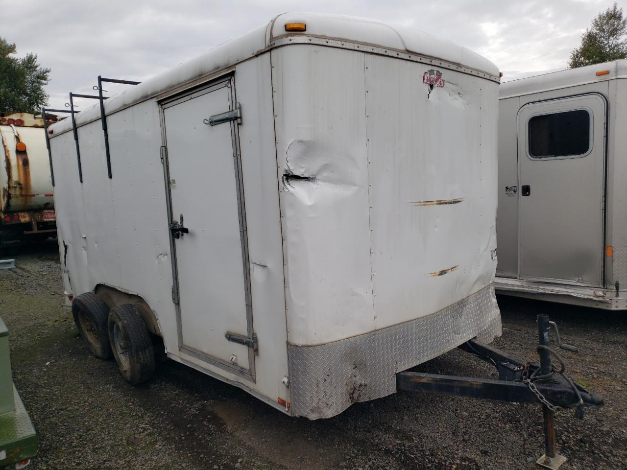 Lot #3284981950 2015 CARG ENCLOSED UTILITY TRA