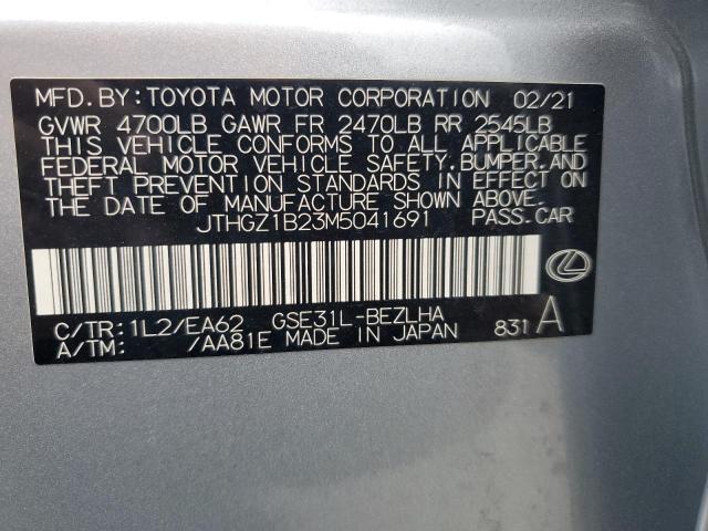 2021 LEXUS IS 350 F S #3303924720