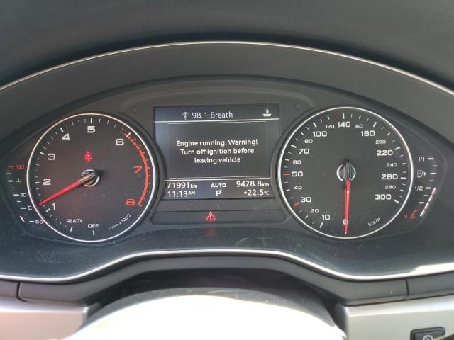 2019 AUDI A4 KOMFORT WAUANAF40KN012576