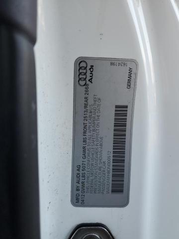 2013 AUDI A5 PREMIUM - WAULFAFH8DN000512