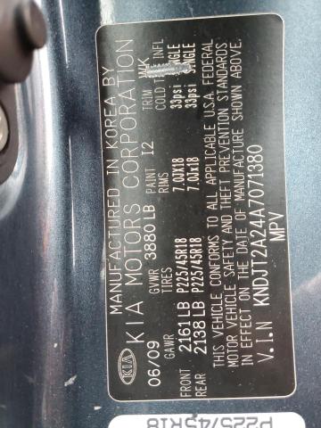 2010 KIA SOUL + - KNDJT2A24A7071380