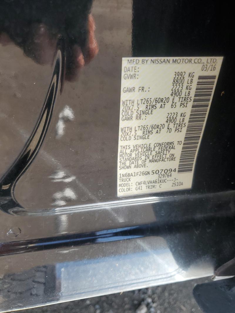 2016 NISSAN TITAN XD S #3285663642