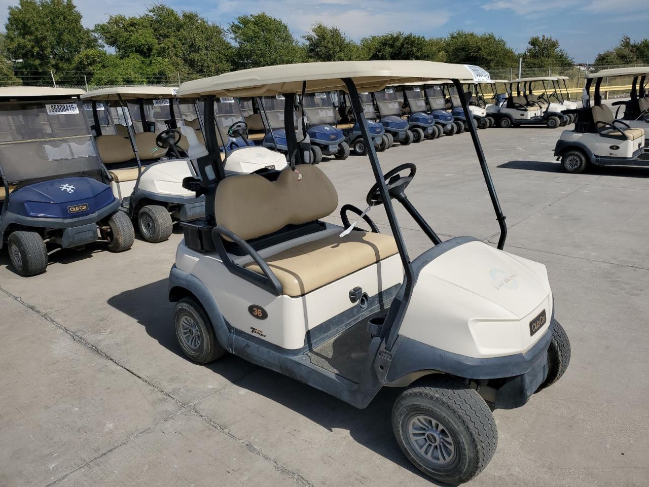 Lot #3266685378 2019 CLUB CAR TEMPO LITHIUM