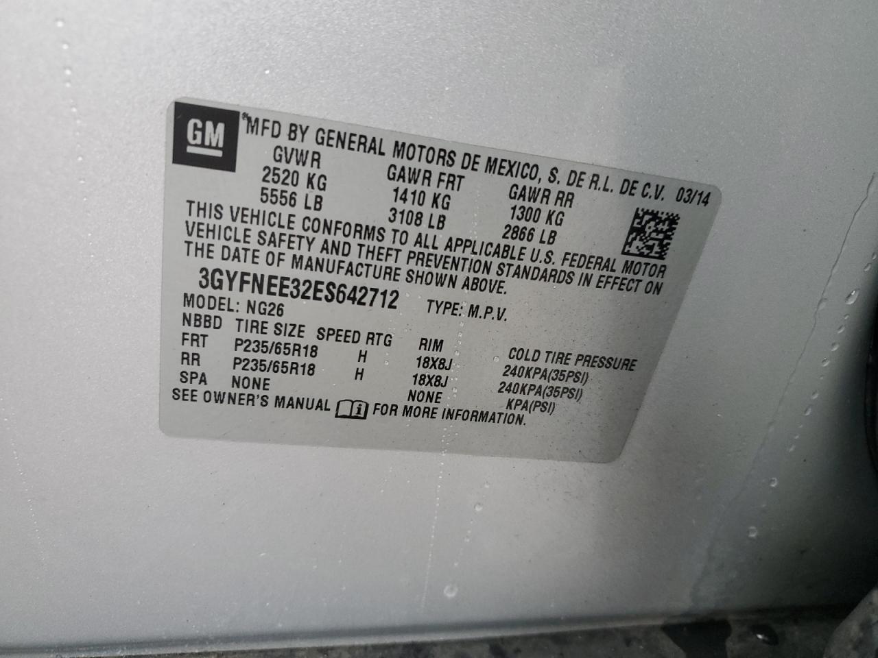 CADILLAC SRX LUXURY COLLECTION