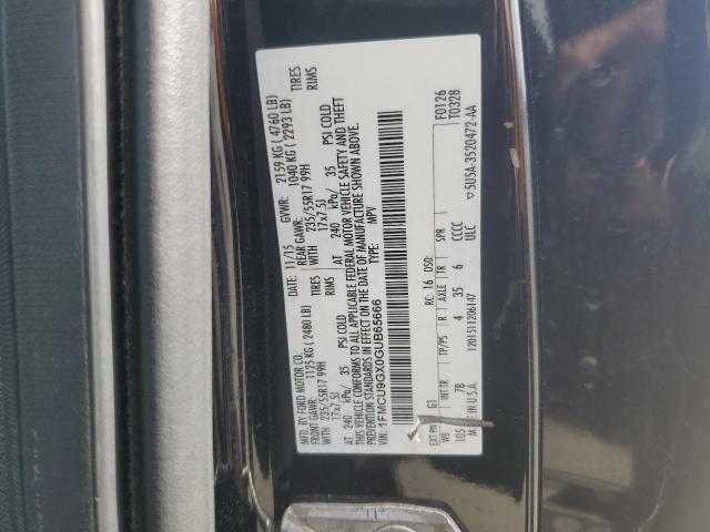 2016 FORD ESCAPE SE - 1FMCU9GX0GUB65666