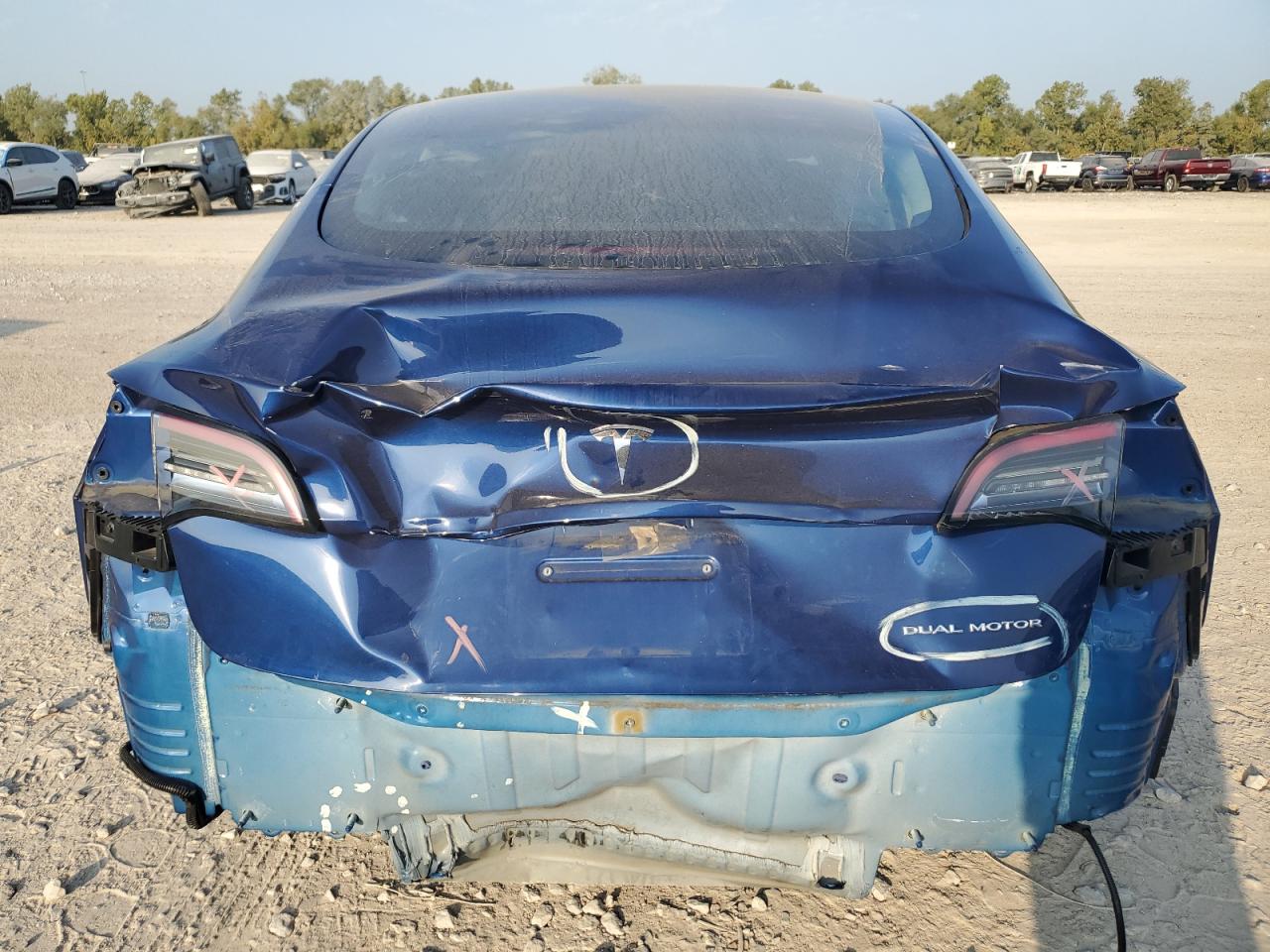 Lot #3318020390 2021 TESLA MODEL 3