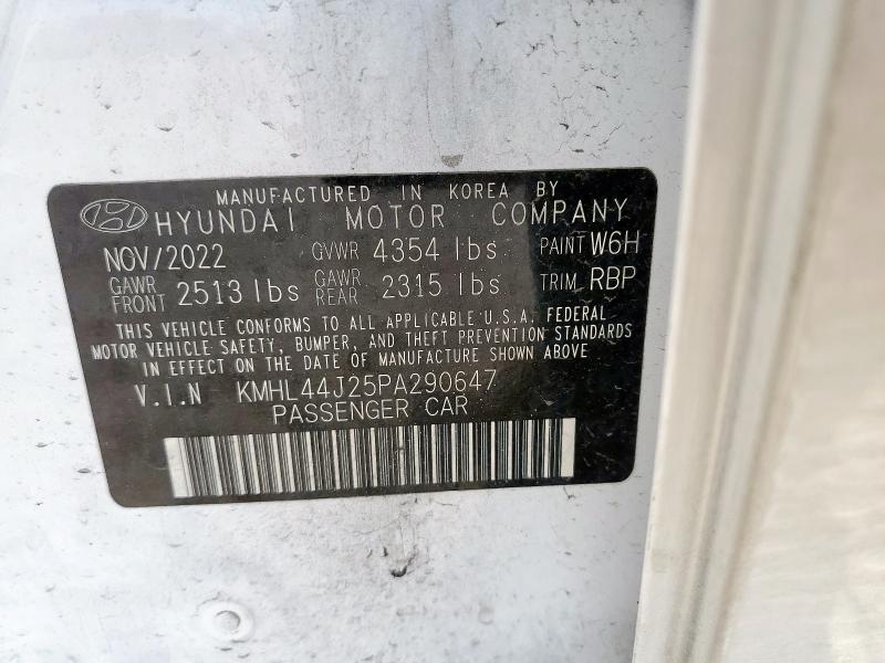 2023 HYUNDAI SONATA SEL - KMHL44J25PA290647