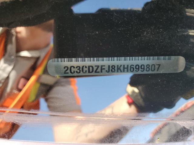 2019 DODGE CHALLENGER 2C3CDZFJ8KH699807