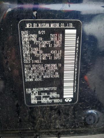 2021 INFINITI QX80 SENSO JN8AZ2BE5M9273732