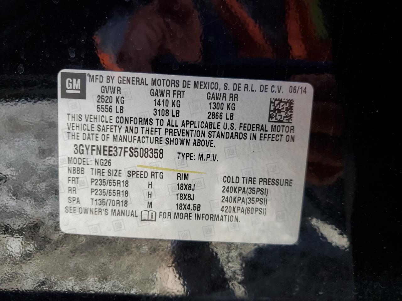 CADILLAC SRX LUXURY COLLECTION