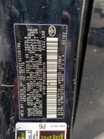 2016 TOYOTA CAMRY LE #3303942688