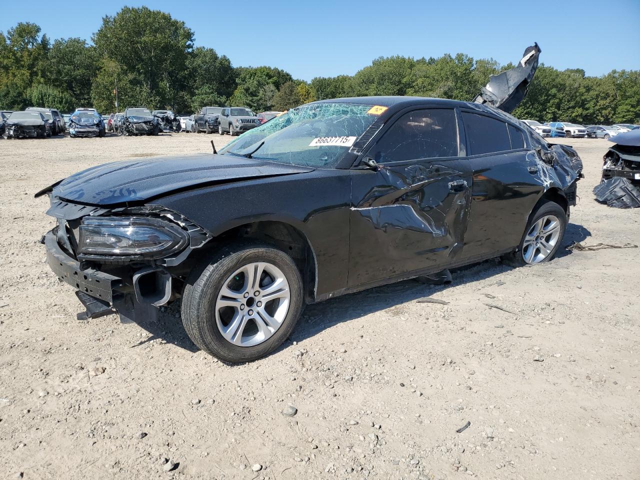 Lot #3290191217 2020 DODGE CHARGER SX