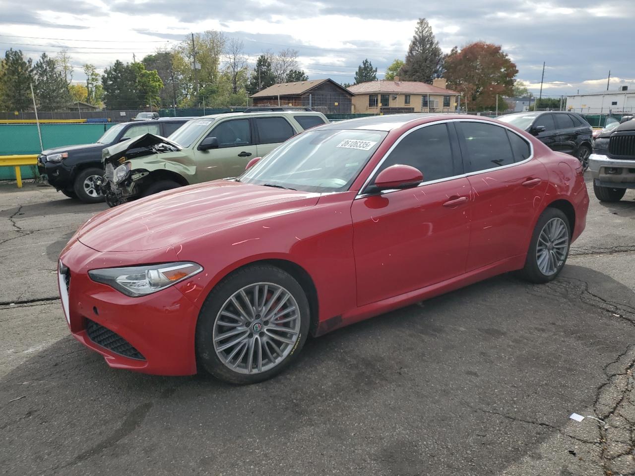 Lot #3297453227 2019 ALFA ROMEO GIULIA TI