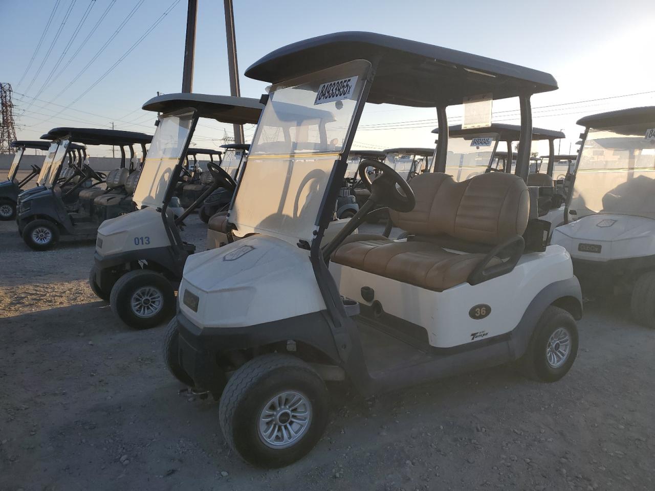 Lot #3263696688 2020 CLUB CAR TEMPO LITHIUM