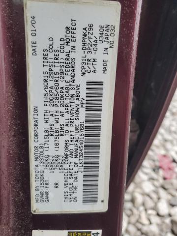 2004 TOYOTA SCION XB #3291437134