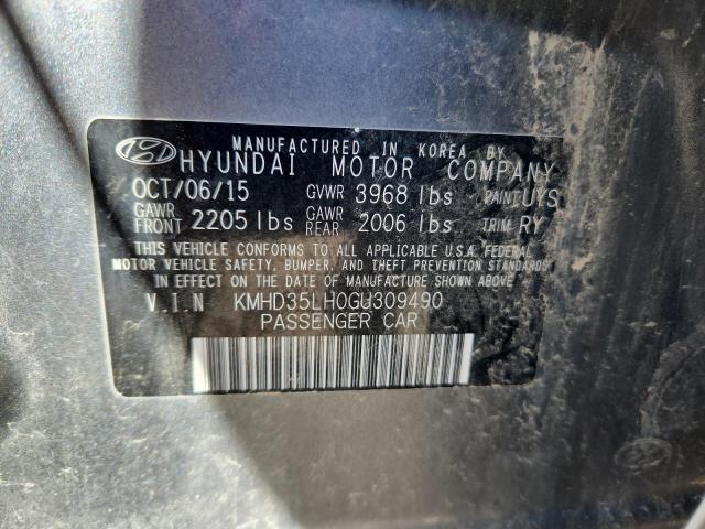 2016 HYUNDAI ELANTRA GT - KMHD35LH0GU309490