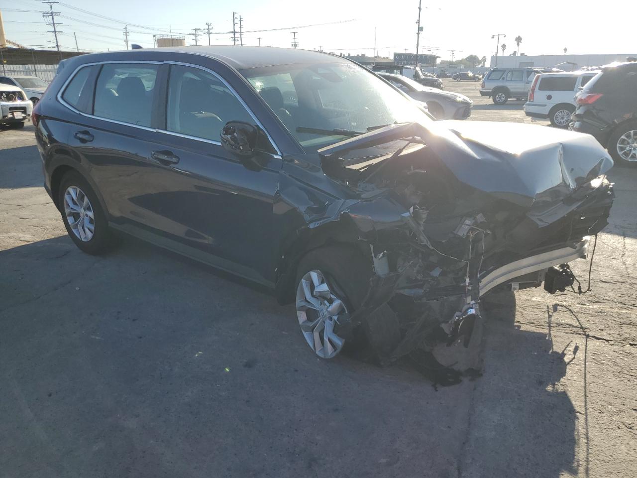 Lot #3308645501 2024 HONDA CR-V LX