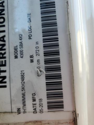 2019 INTERNATIONAL 4000 4300 #3285651288