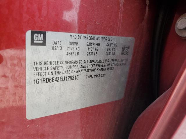 2014 CHEVROLET VOLT #3284718970