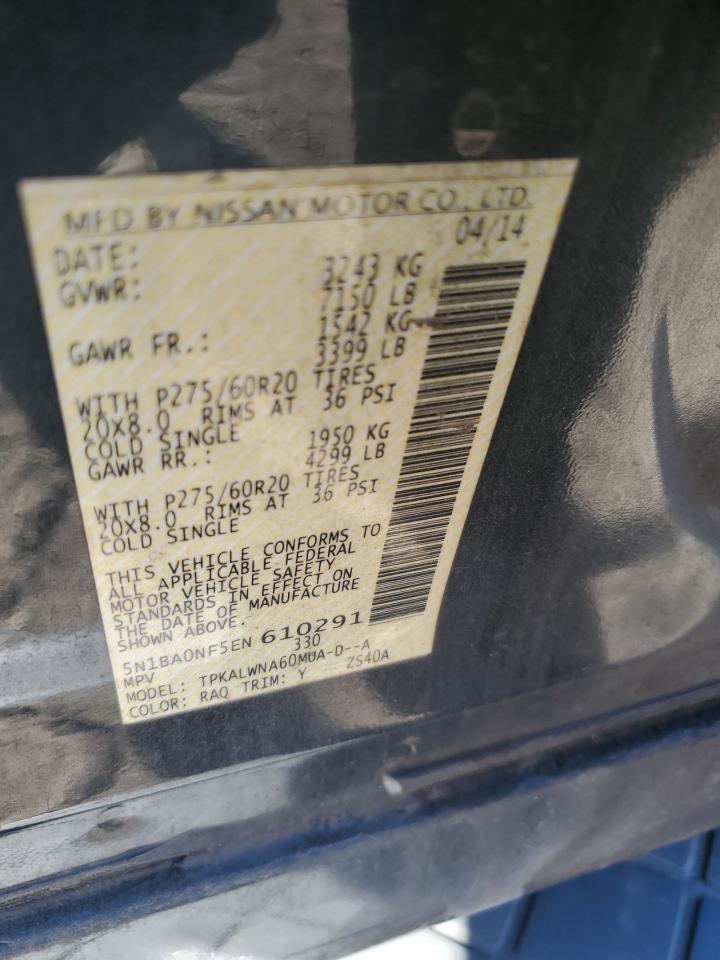 NISSAN ARMADA PLATINUM