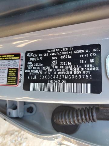 2021 KIA K5 GT LINE #3286683290