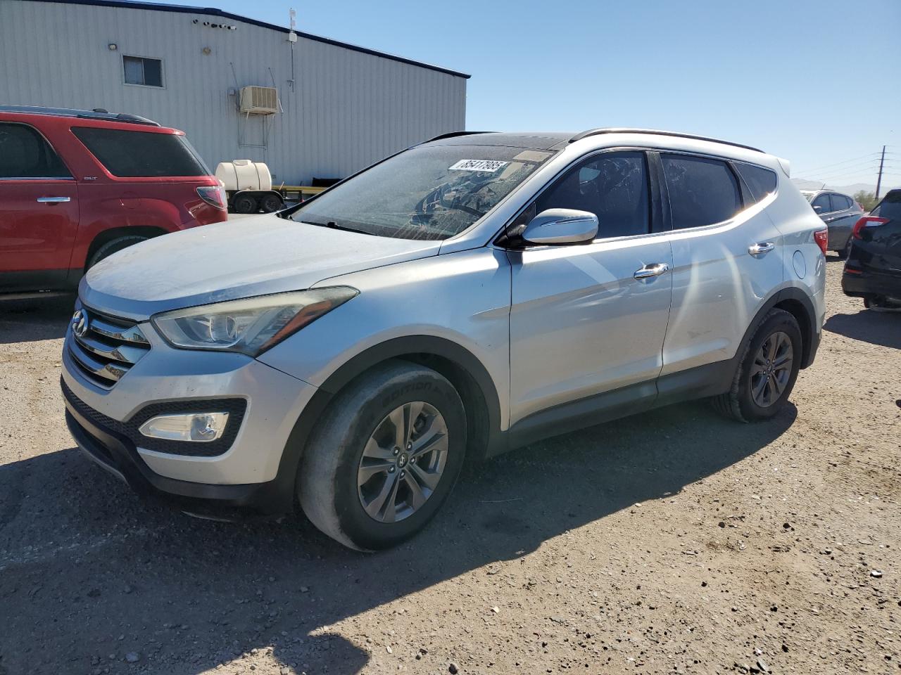 Lot #3290421761 2015 HYUNDAI SANTA FE S