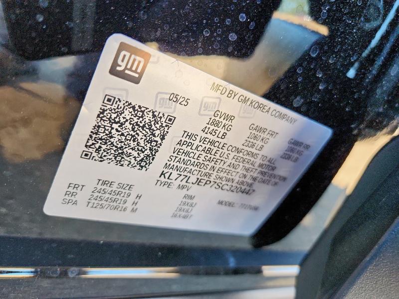 2025 CHEVROLET TRAX 2RS #3305612740