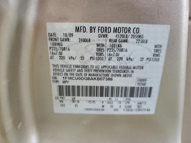 2010 FORD ESCAPE XLT #3255658539