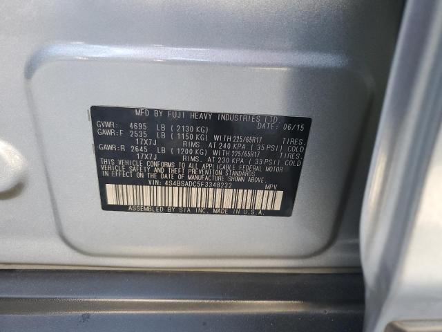 2015 SUBARU OUTBACK 2. 4S4BSADC5F3348232