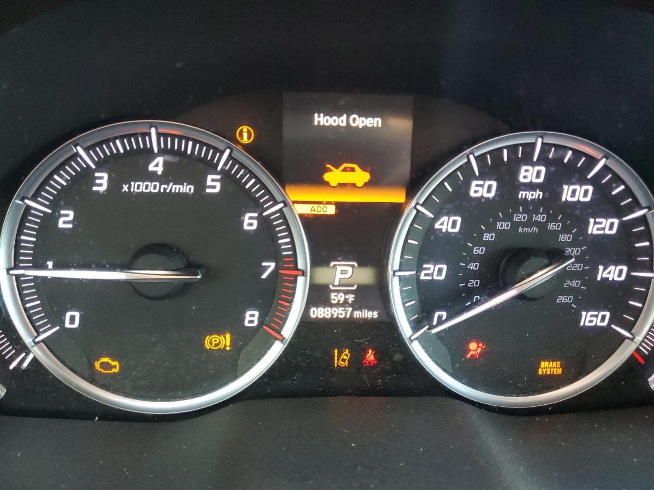 Lot #3308253153 2019 ACURA MDX TECHNOLOGY