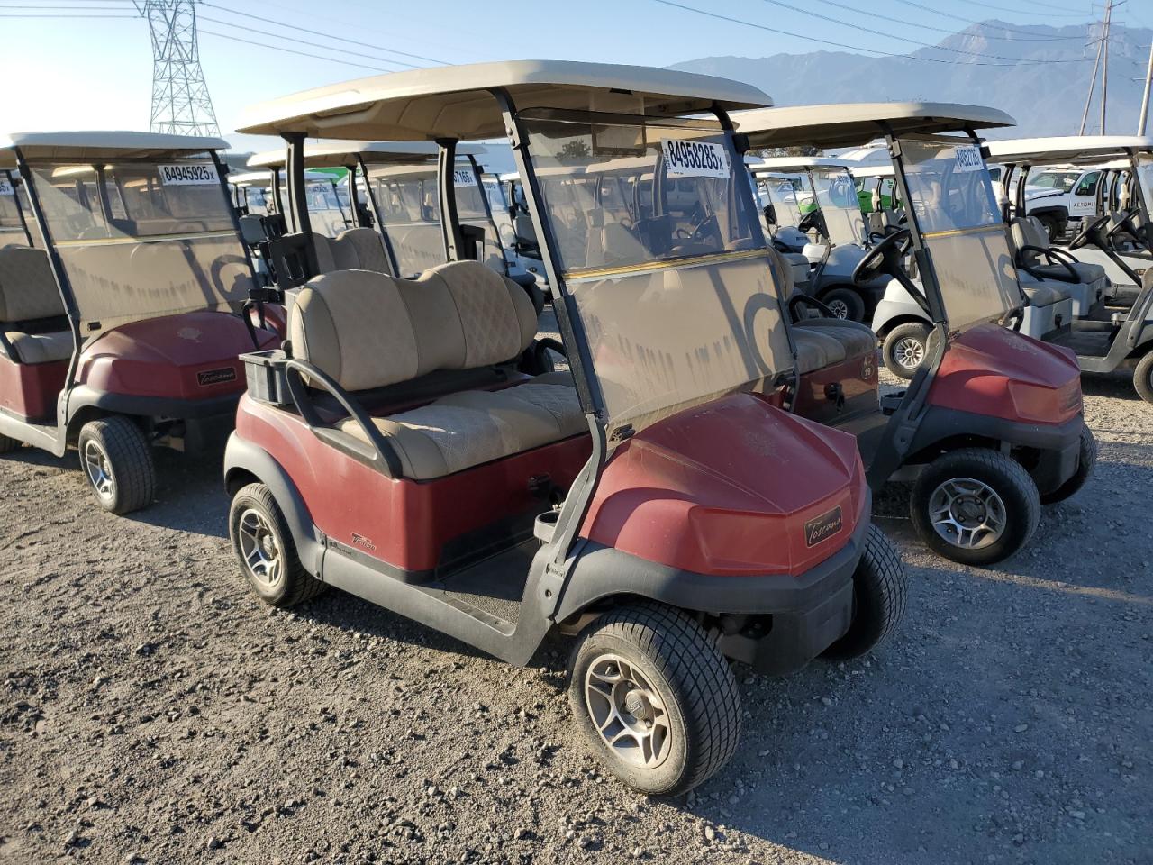Lot #3262146610 2020 CLUB CAR TEMPO LITHIUM